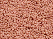 Round Beads 2 mm, Alabaster Ruby Luster, Czech Glass