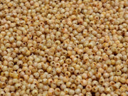 Round Beads 2 mm, Alabaster Travertine, Czech Glass