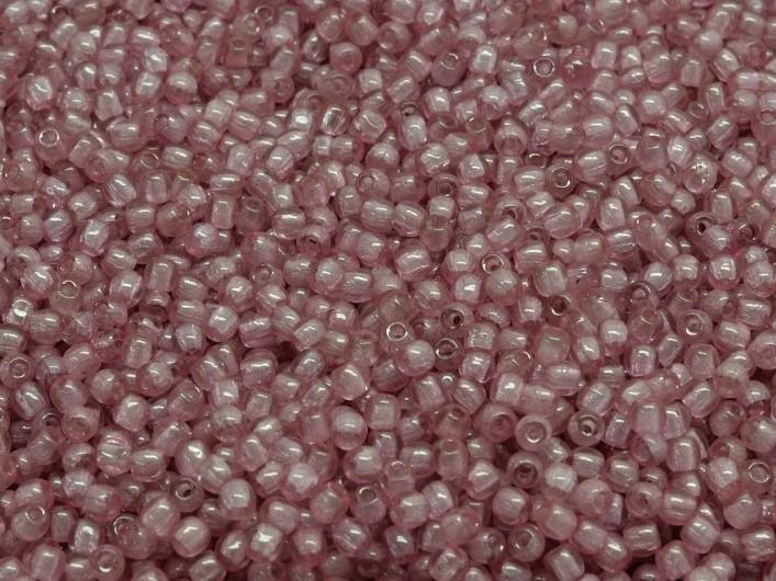 Round Beads 2 mm, Crystal Lila Luster, Czech Glass