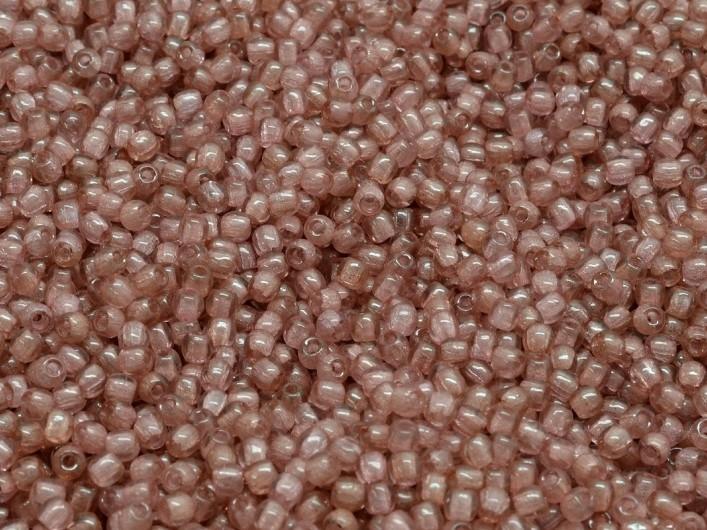 Round Beads 2 mm, Crystal Red Luster, Czech Glass
