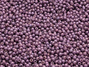 Round Beads 2 mm, Alabaster Vega Iris, Czech Glass