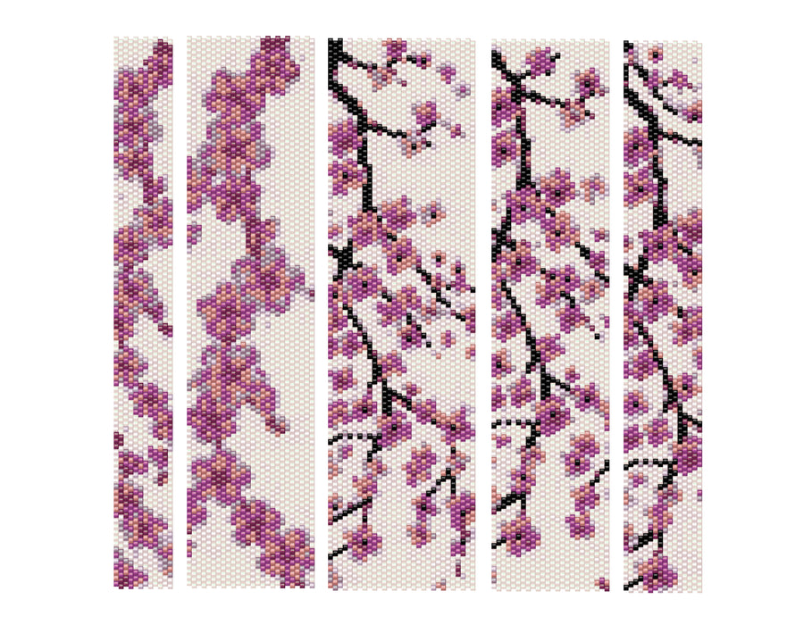 Even Count Peyote Bracelet Pattern — ScaraBeads US even-count-peyote-bracelet-pattern-scarabeads-us