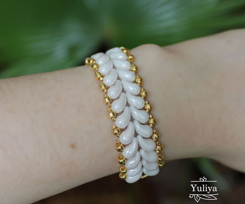 PDF Tutorial White Jewelry Set