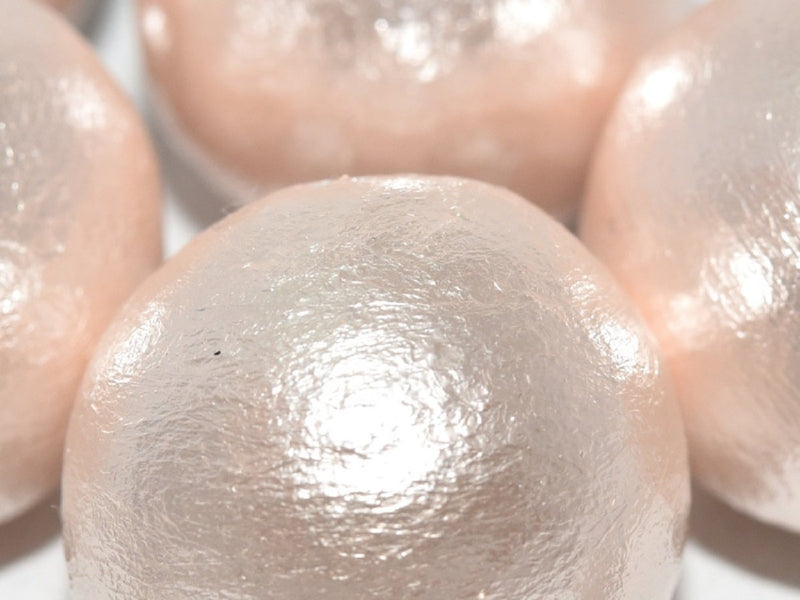 Cotton Pearls 30 mm, Pink, Miyuki Japanese Beads
