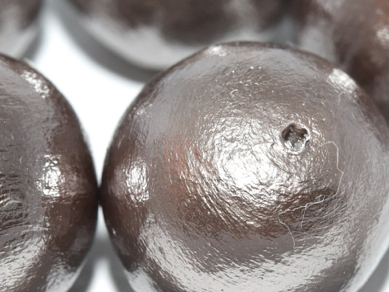 Cotton Pearls 30 mm, Bronze, Miyuki Japanese Beads
