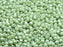 100 pcs Fire Polished Faceted Beads Round, 3mm, Chalk Light Green Luster, Czech Glass
