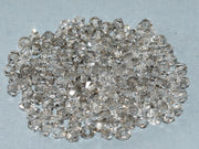 Machine Cut Beads (M.C. Beads) 3 mm, Crystal Velvet, Czech Glass