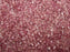 100 pcs Round Pressed Beads, 3mm, Violet Pink Combined Transparent, Czech Glass