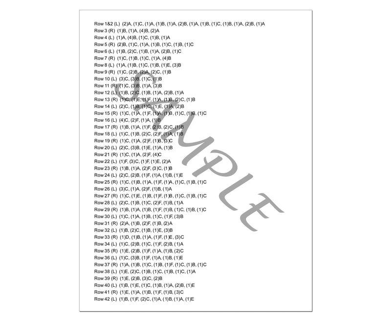 PDF Peyote Bracelets Patterns (6P)