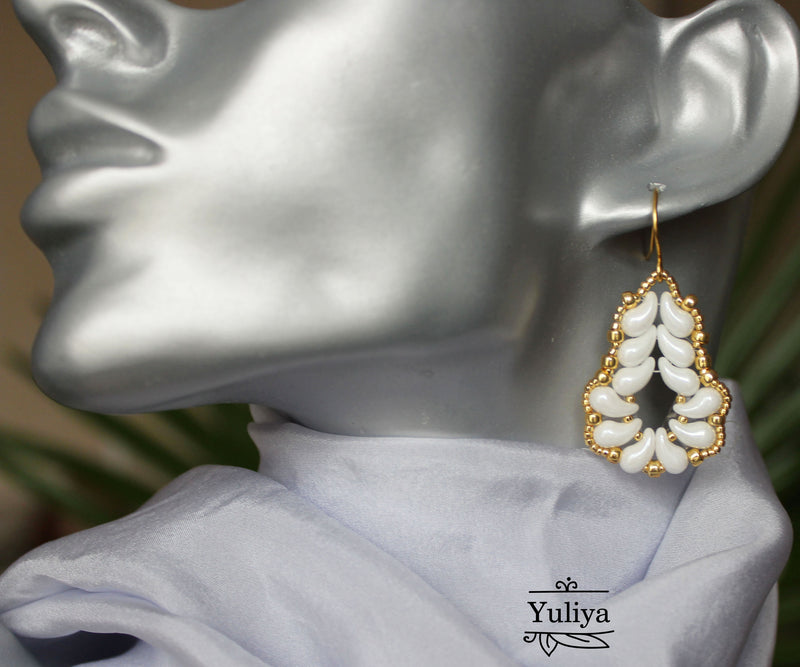 PDF Tutorial White Jewelry Set