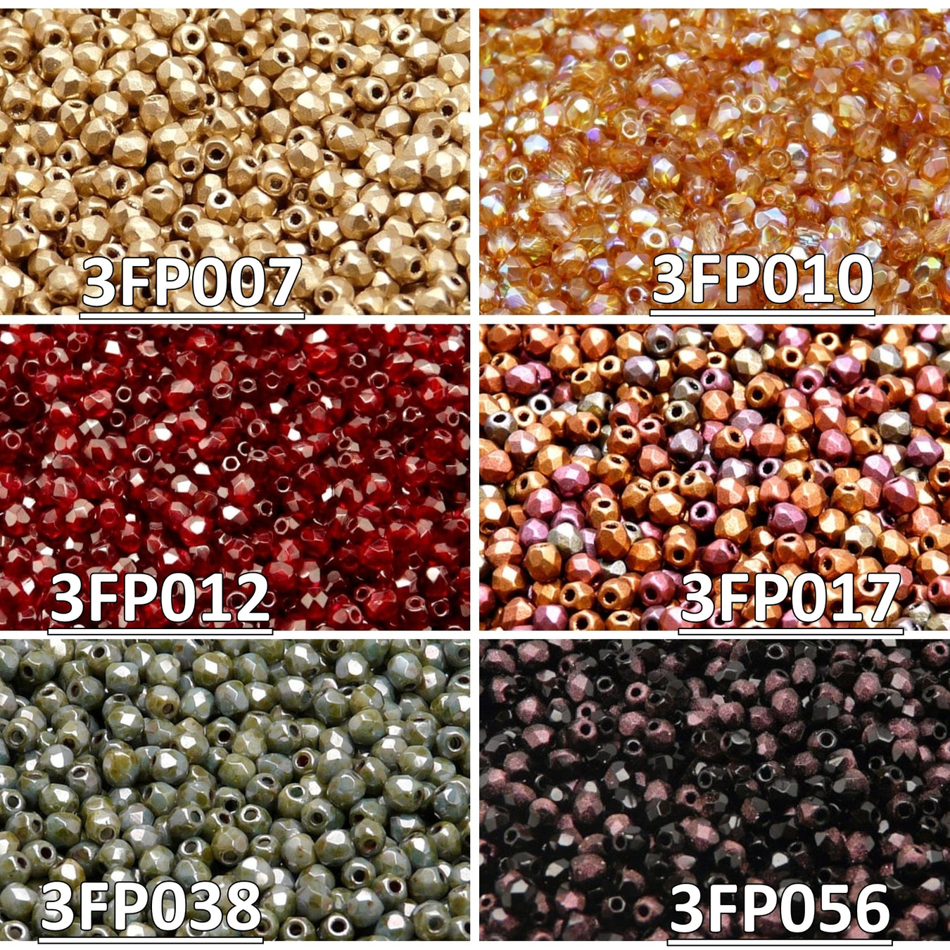 Beads 3mm