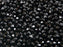 100 pcs Fire Polished Faceted Beads Round, 4mm, Jet Black, Czech Glass