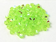 Machine Cut Beads (M.C. Beads) 4 mm, Limecicle AB, Czech Glass
