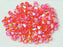 Machine Cut Beads (M.C. Beads) 4 mm, Hyacinth 2x AB, Czech Glass