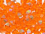 Machine Cut Beads (M.C. Beads) 4 mm, Sun AB, Czech Glass