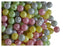 100 pcs Round Pearl Beads, 4mm, Baby Mix Pastel, Czech Glass