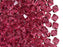 30 pcs MC Rondell Bicone Beads, 4mm, Dark Pink Transparent, Czech Glass