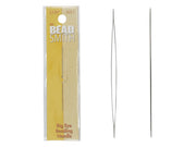 Big Eye Beading Needle LE2-1 2.125 inch 0.55x55 mm, Metal