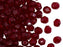 50 pcs Fire Polished Faceted Beads Round, 6mm, Dark Ruby (Garnet), Czech Glass