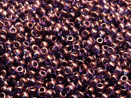 20 g 6/0 Seed Beads Preciosa Ornela, Crystal Vega Luster, Czech Glass