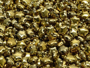 Star Beads 6 mm, Crystal Amber, Czech Glass