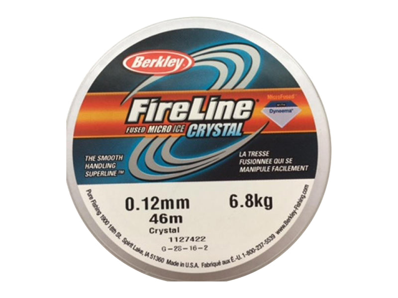1 pc Beadsmith Fireline 0.12mm Average Diameter, 46m (50YD), Crystal Clear
