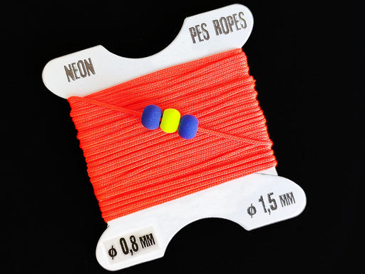 Pes Ropes 5x0.8 mm, Neon Red Pink, Polyester,