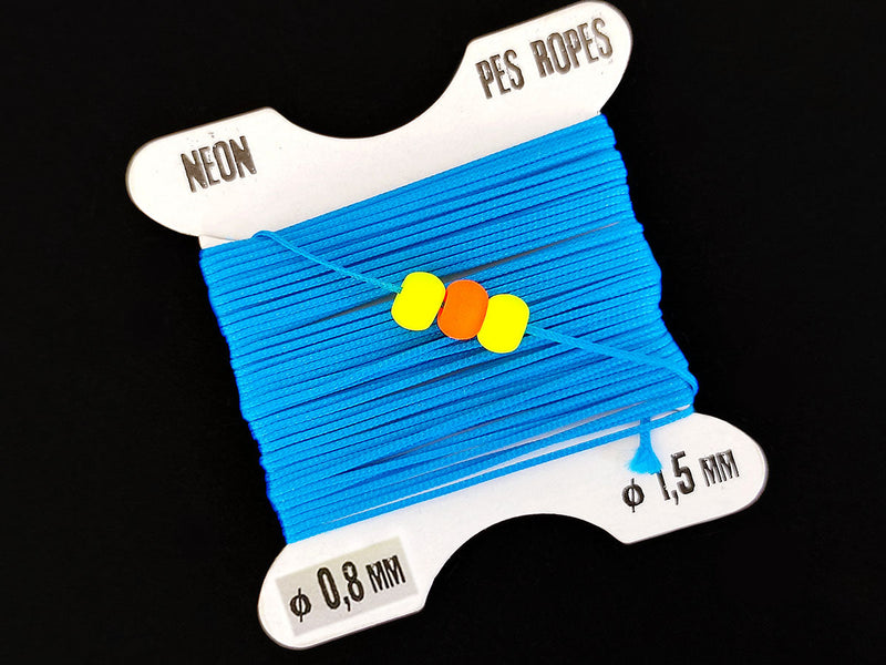 Pes Ropes 5x0.8 mm, Neon Dark Blue, Polyester,