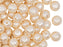 Pearl Beads 8 mm, Ivory Splash, Czech Glass