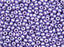 Rocailles 8/0 Violet Pearl Czech Glass Purple