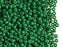 20 g 8/0 Seed Beads Preciosa Ornela, Green Opal, Czech Glass
