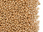 20 g 9/0 Seed Beads Preciosa Ornela, Czech Glass, Aztec Gold