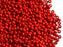 20 g 9/0 Seed Beads Preciosa Ornela, Opaque Red, Czech Glass