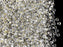20 g 9/0 Seed Beads Preciosa Ornela, Crystal Clear Silver Lined, Czech Glass