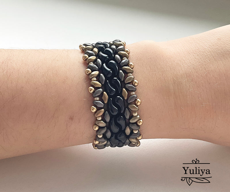 PDF Tutorial Bracelet "YinYang"