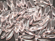 Dagger Beads 5x16 mm, Rosaline, Czech Glass