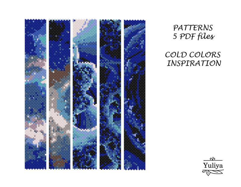 PDF Peyote Bracelet Patterns (2P)
