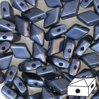 Diamonduo™ Beads 5x8 mm, 2 Holes, Pastel Montana, Czech Glass