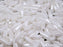 50 pcs Dagger Small Pressed Beads, 3x10mm, White Iris, Czech Glass