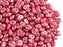 50 pcs 2-hole Es O® Beads ESTRELA, 5mm, Alabaster Powder Rose, Czech Glass