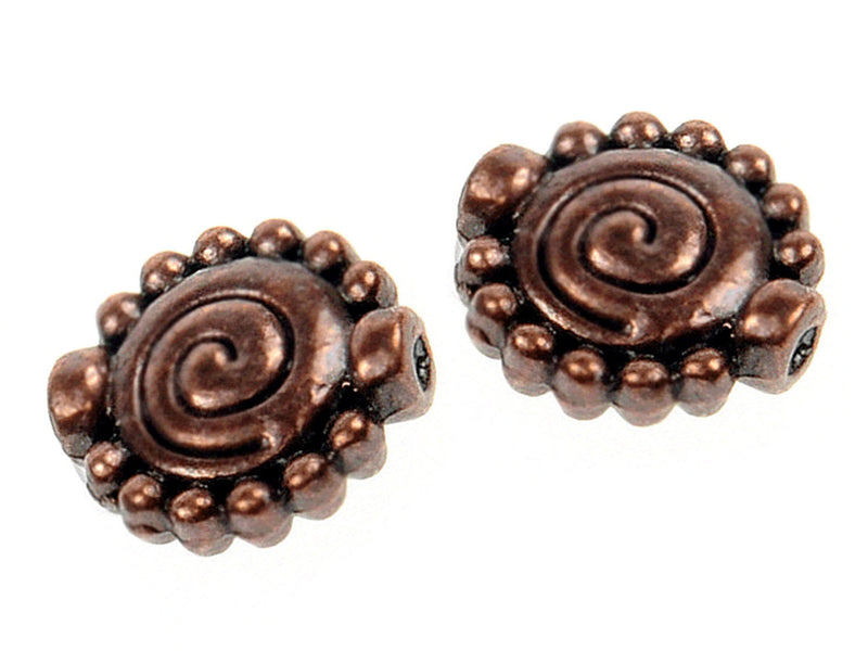 1 pc Connector Charm, 10x10mm, Antique Copper