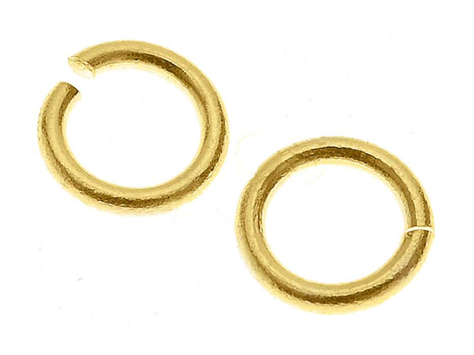 1 pc Jump Ring, 5.9mm, Gold Plated