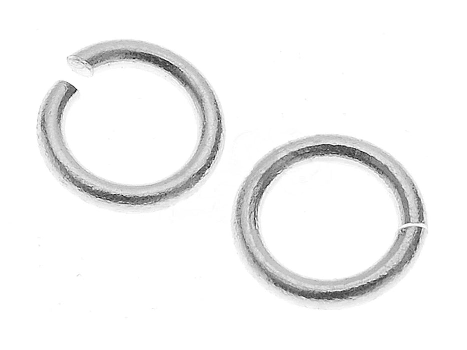 1 pc Jump Ring, 5.9mm, Silver Plated