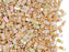5 g Half Tila Beads 5x2.3x1.9 mm, 2 Holes, Opaque Pear AB, Miyuki Japanese Beads