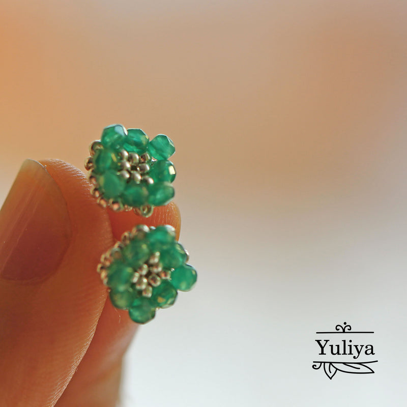 PDF Tutorial Stud Earrings "Rhomb"