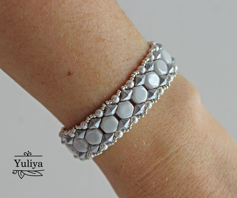 PDF Tutorial Bracelet "Faina"