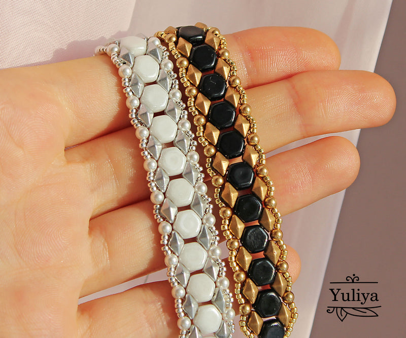 PDF Tutorial Bracelet "Faina"
