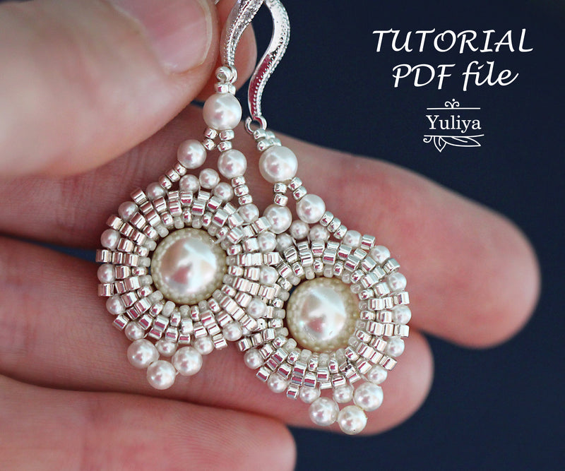 PDF Tutorial Earrings "Anita"