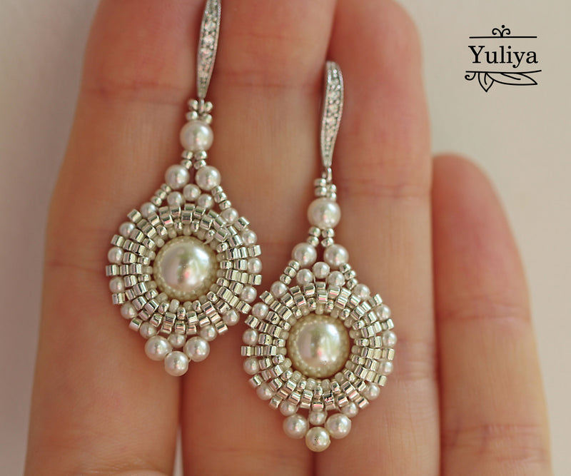 PDF Tutorial Earrings "Anita"
