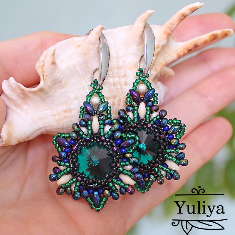 PDF Tutorial Earrings "Sea Miracle"